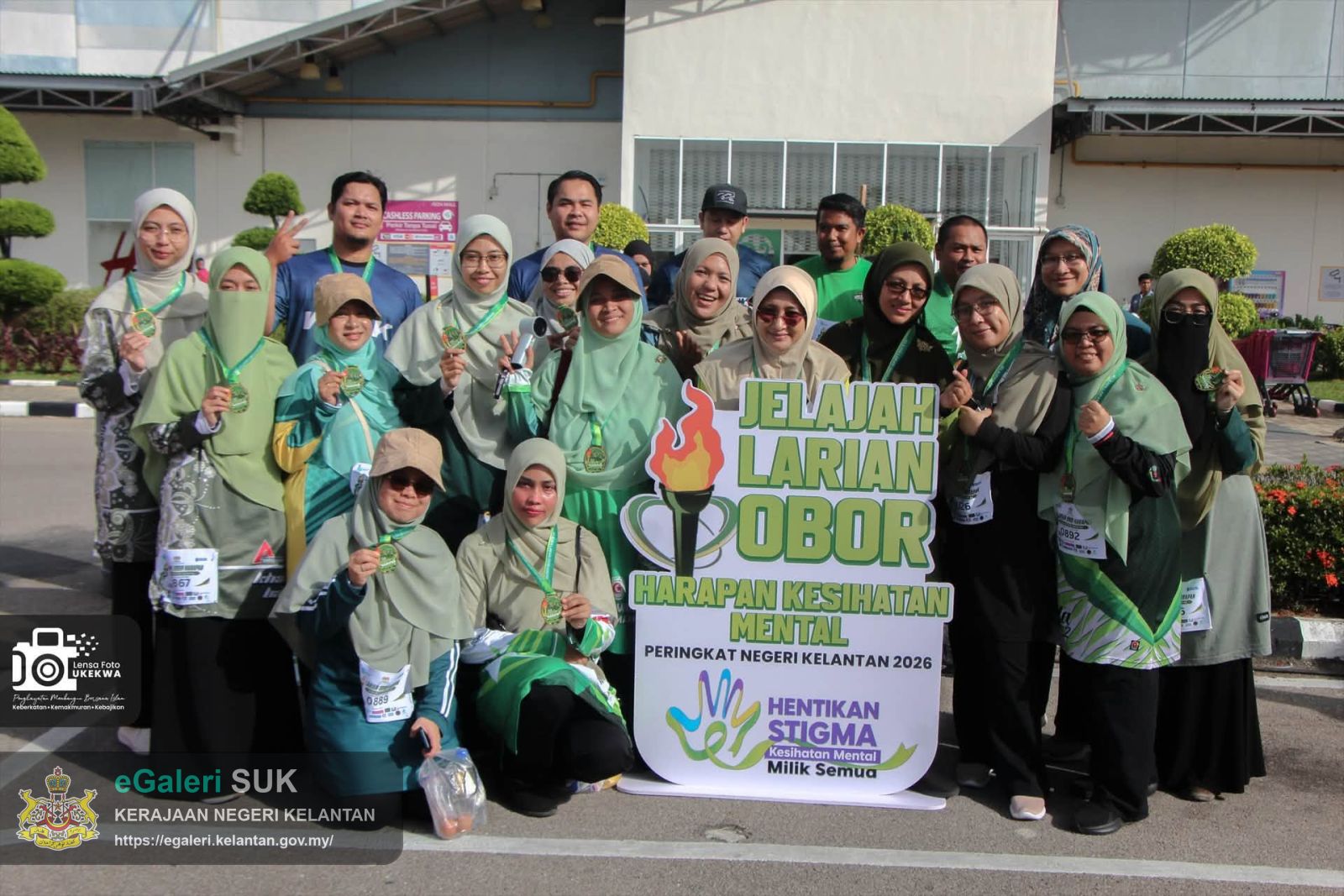 rogram Larian Obor Harapan Kesihatan Mental Negeri Kelantan 2026