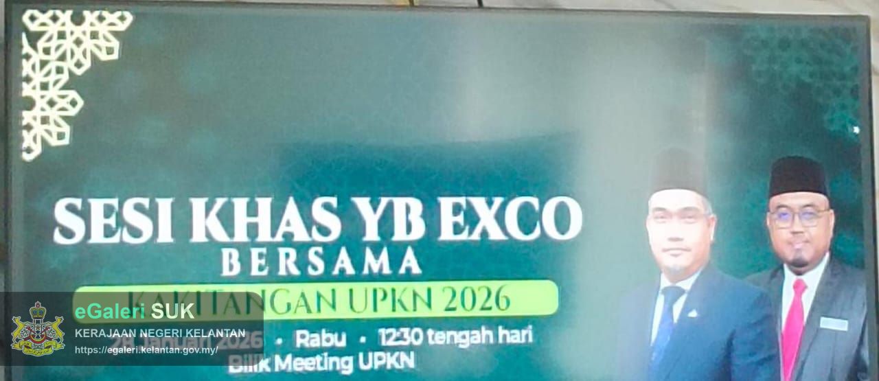 Sesi Khas YB Exco bersama Kakitangan UPKN
