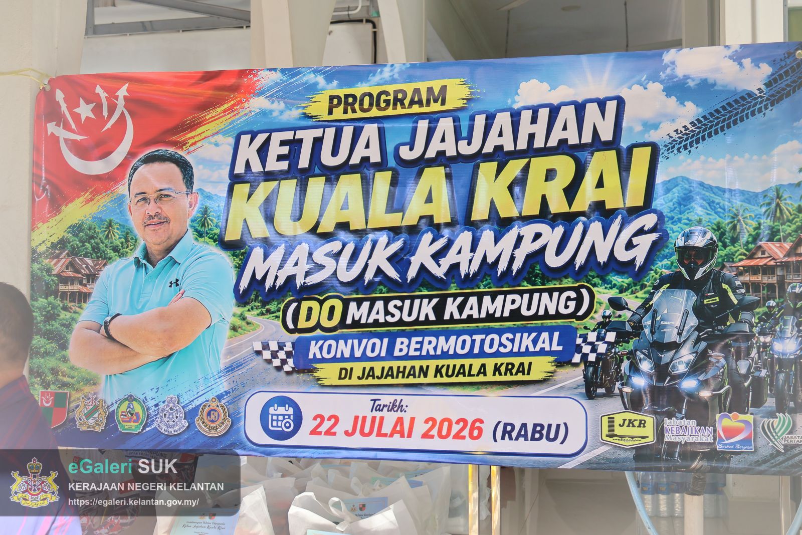 Program DO Masuk Kampung Kovoi Bermotorsikal