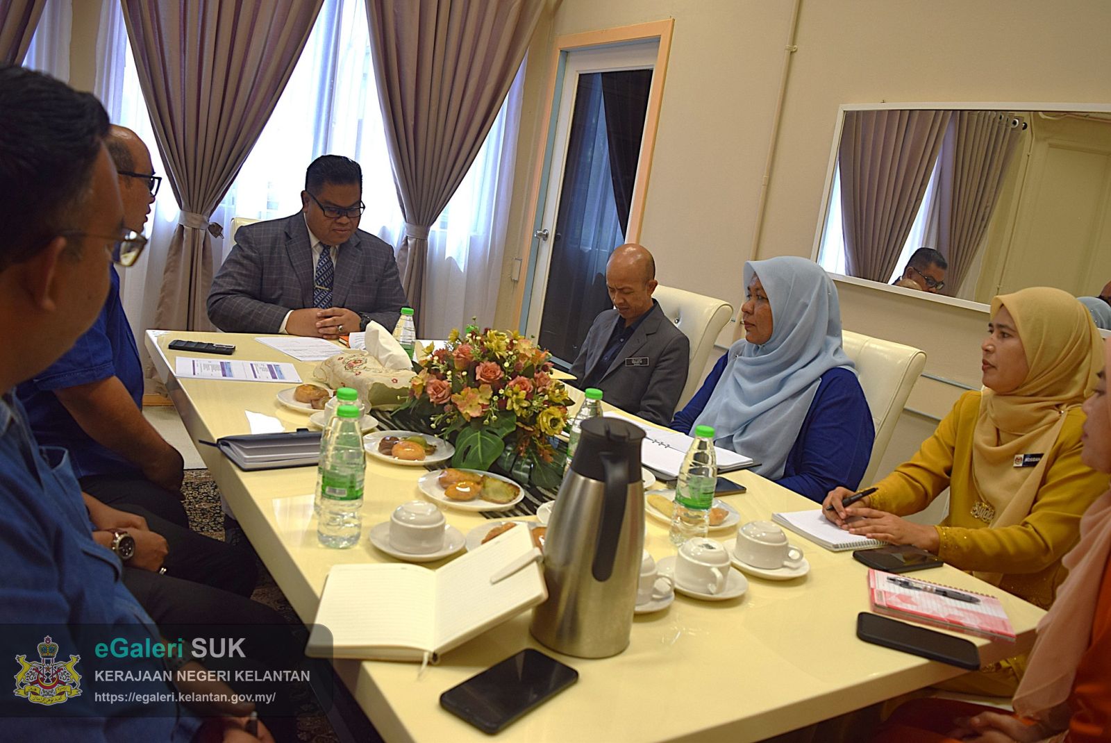 Kunjungan Hormat Lembaga Perindustrian Nanas Malaysia LPNM Negeri Kelantan Ke Pejabat Tanah Dan Jajahan Jeli