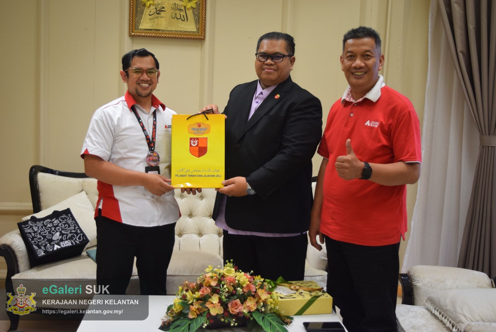 Kunjungan Hormat Agro Bank Cawangan Jeli Ke Pejabat Tanah Dan Jajahan Jeli