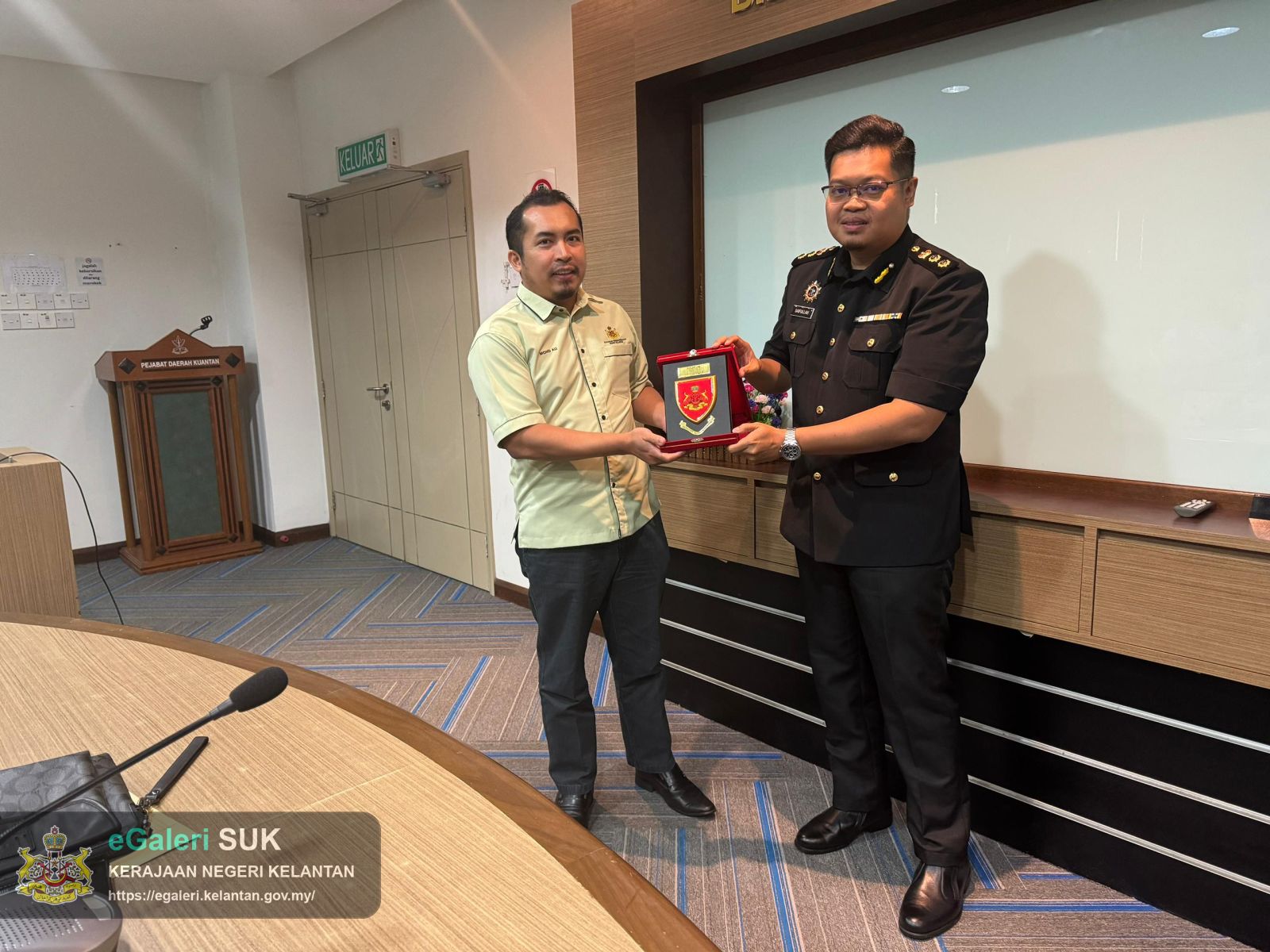 Kunjung Hormat kepada Unit Penguatkuasaan Negeri Pahang