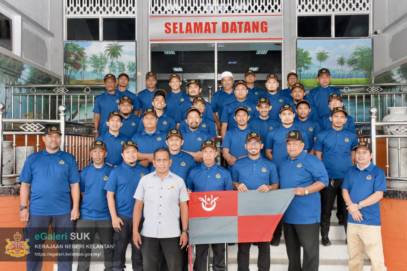 Majlis Perjumpaan YABrs Ketua Jajahan Pasir Puteh merangkap Yang Dipertua Majlis Daerah Pasir Puteh bersama peserta Kontinjen Perbarisan Hari Kebangsaan Malaysia 2026