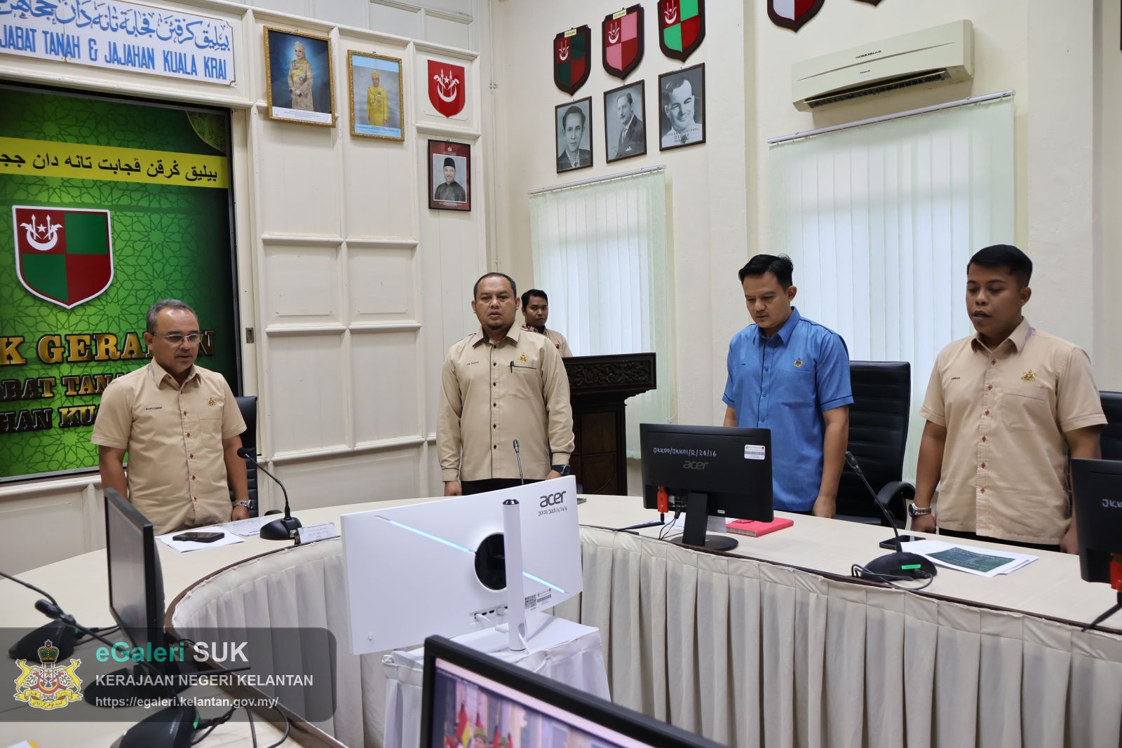 PERHIMPUNAN BULANAN YABrs KETUA JAJAHAN KUALA KRAI  BERSAMA PEGAWAI DAN WARGA KERJA PEJABAT TANAH DAN JAJAHAN KUALA KRAI BULAN SEPTEMBER 2026