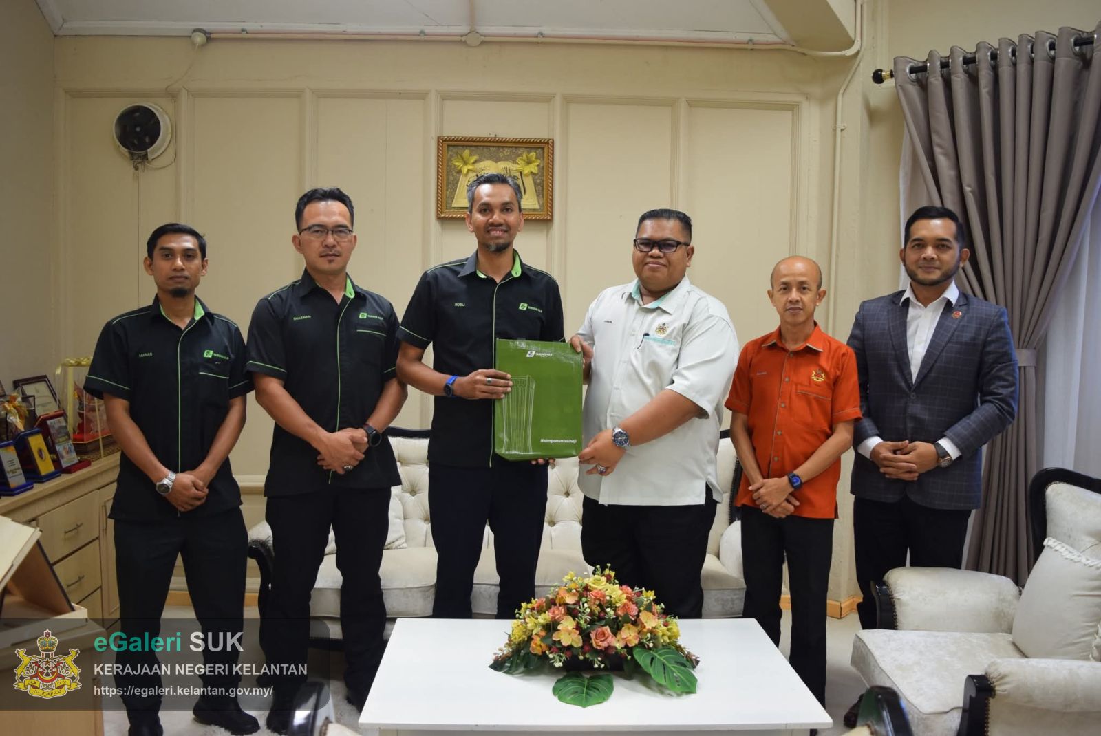 Kunjungan Hormat Pengarah Tabung Haji (TH) Negeri Kelantan Bersama Ketua Jajahan Jeli