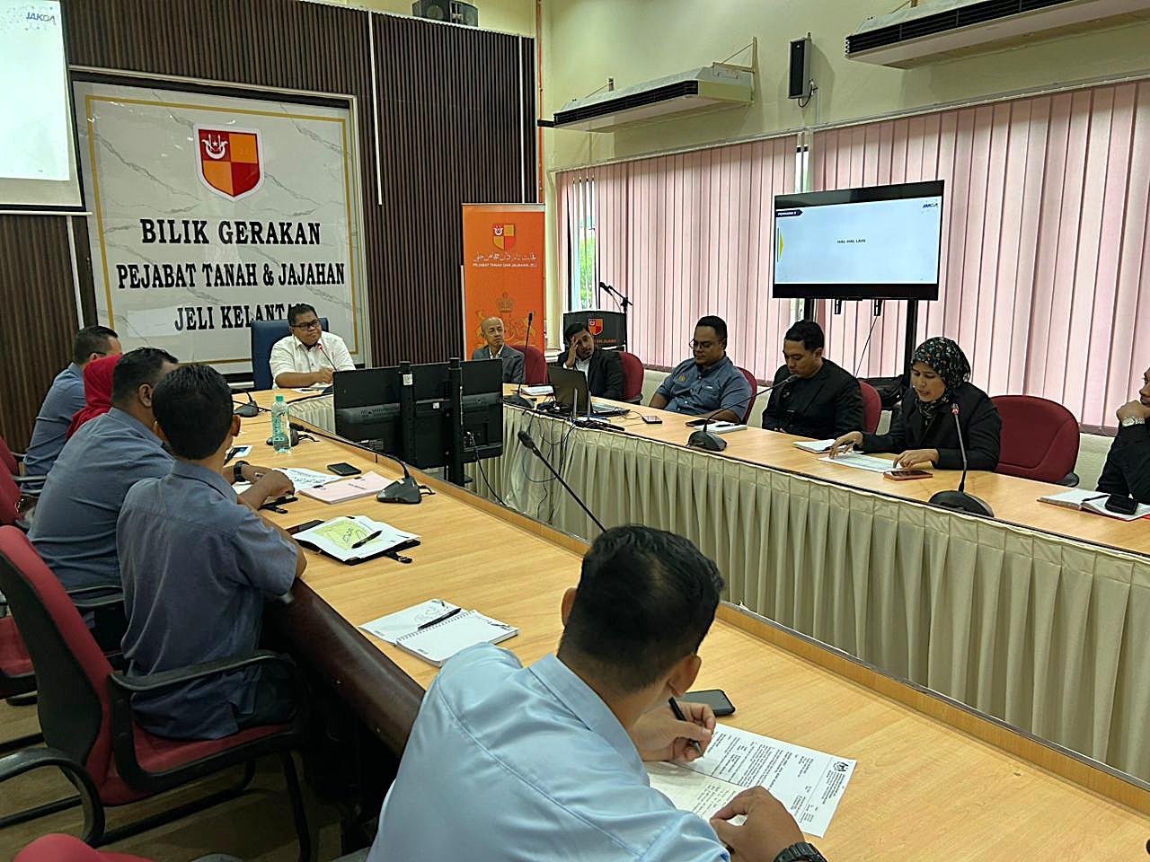 Kunjungan Hormat JAKOA Negeri Kelantan Dan Terengganu Ke Pejabat Tanah Dan Jajahan Jeli