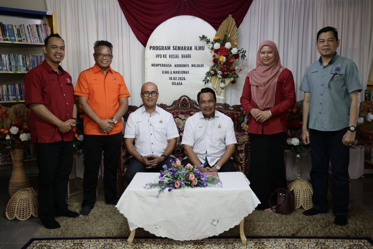 Program Semarak Ilmu Perpustakaan Desa Kampung Kusial Bharu