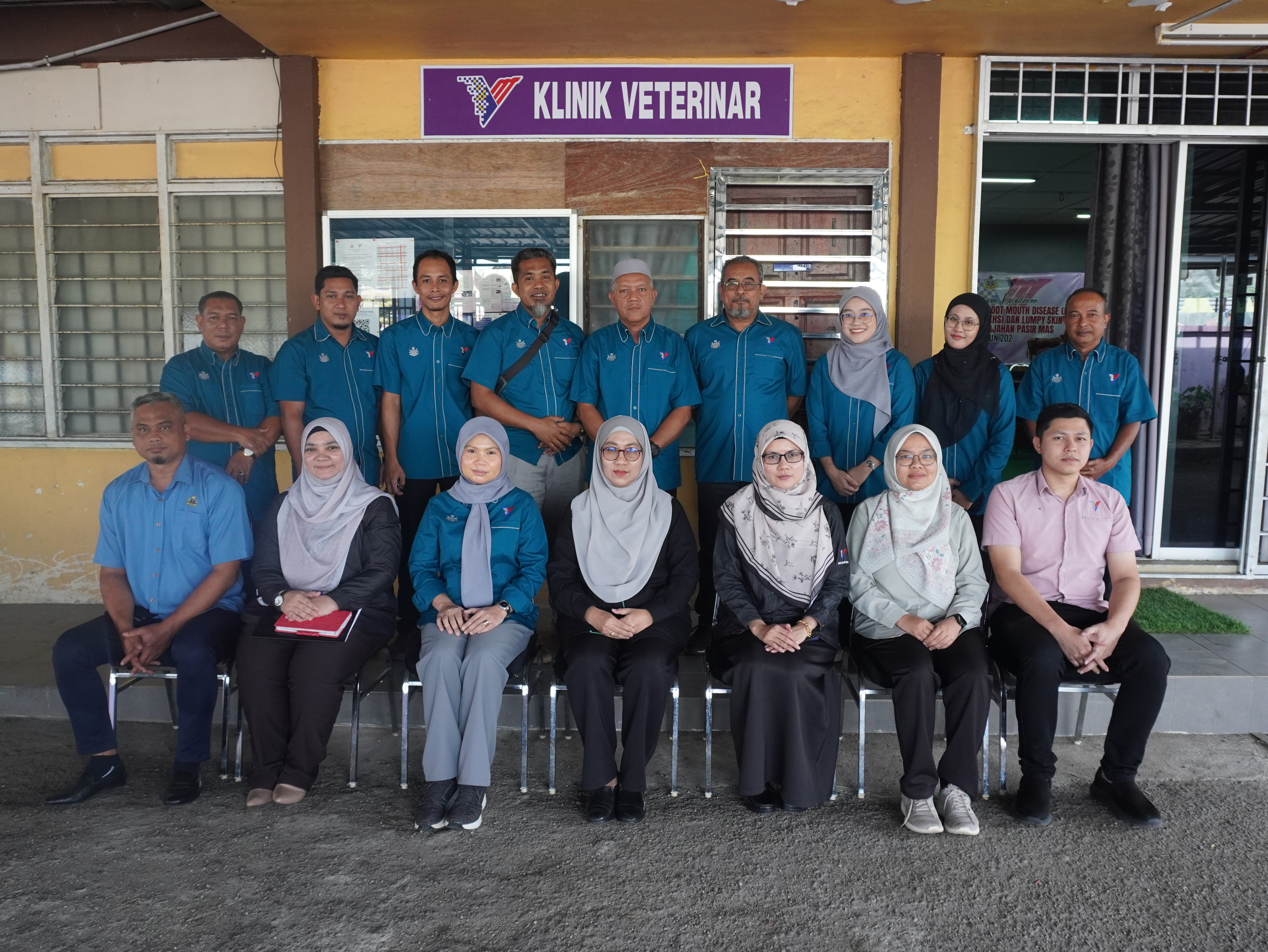 Lawatan Kerja Pengarah JPVNK ke Pejabat Perkhidmatan Veterinar Jajahan Pasir Mas