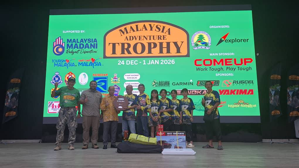 YABRS KETUA JAJAHAN GUA MUSANG MEMENUHI JEMPUTAN KE ACARA ‘FLAG OFF’  MALAYSIA ADVENTURE TROPHY KELANTAN 2025