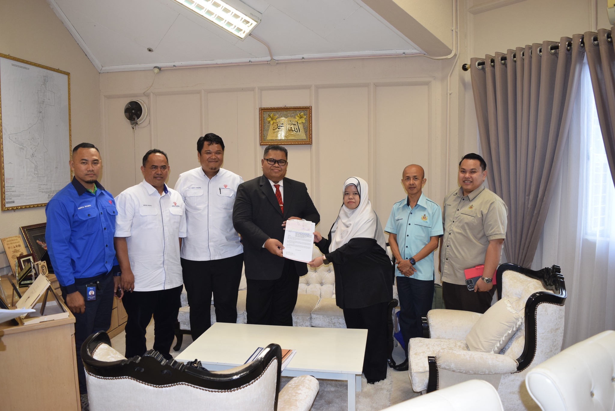 Kunjungan Hormat Ibu Pejabat Tenaga Nasional Berhad (Unit Tanah), Kuala Lumpur Ke Pejabat Tanah Dan Jajahan Jeli