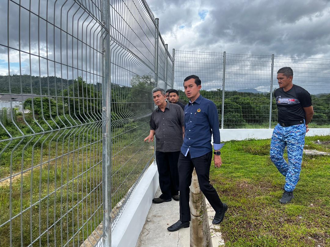 Lawatan Pengarah Bahagian Bencana Negeri Kelantan ke Tapak Cadangan Pusat Pemindahan Sementara (PPS) Kekal Daerah Kuala Krai