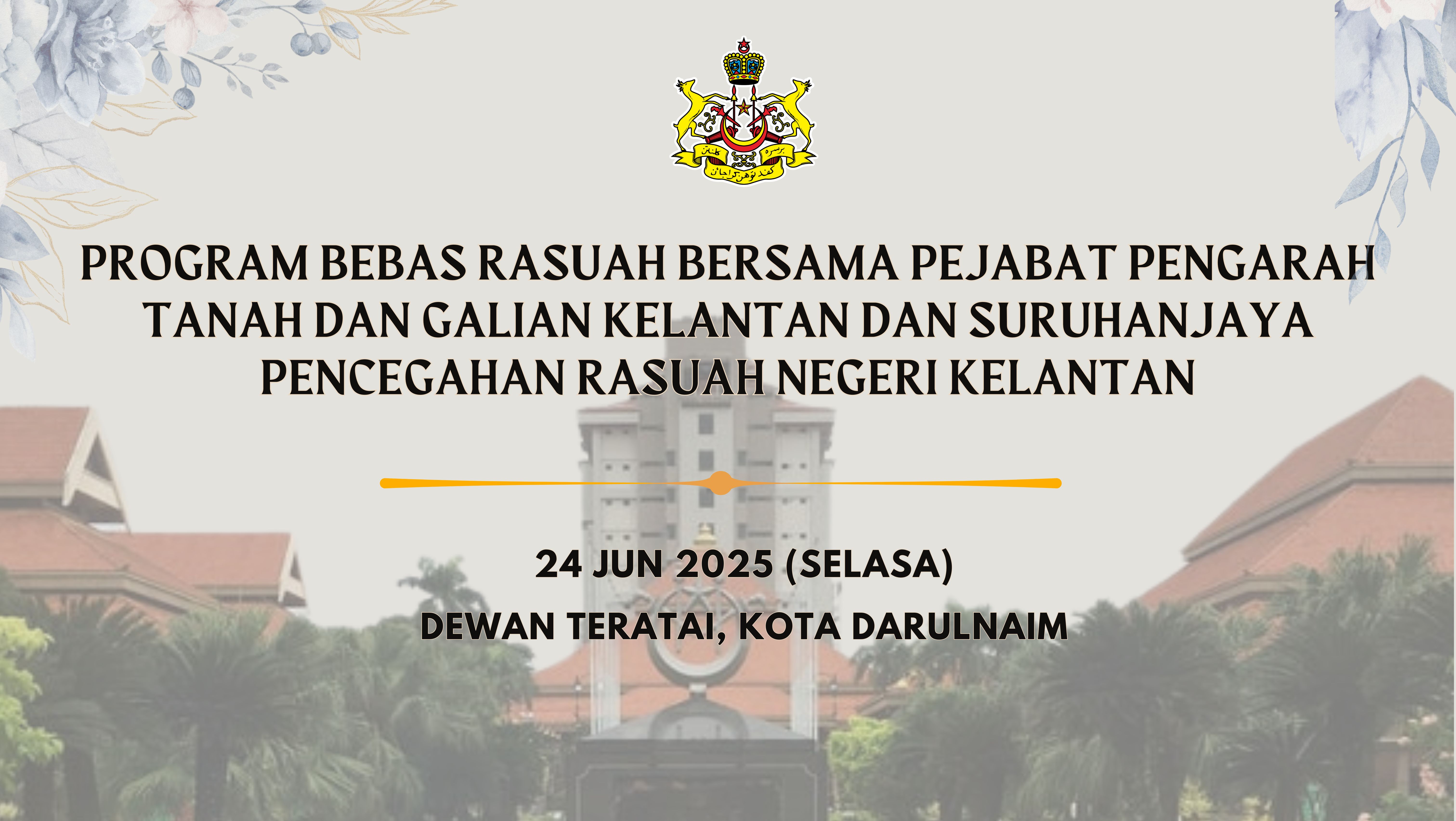 Program Bebas Rasuah Bersama PTG Kelantan dan Suruhanjaya Pencegahan Rasuah