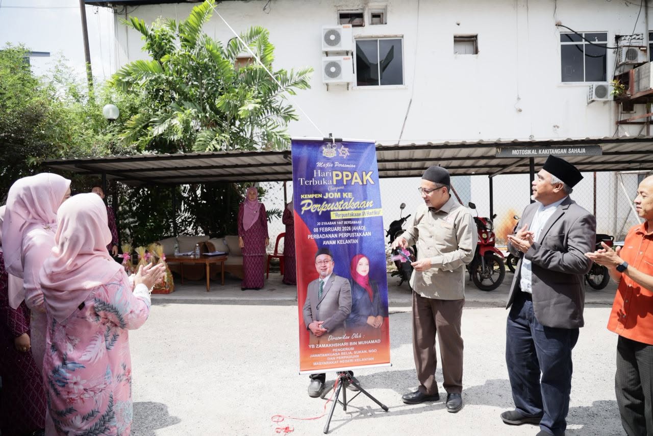 Majlis Perasmian Program Hari Terbuka PPAK Sempena Kempen Jom Ke Perpustakaan Perpustakaan di Hatiku 2026 oleh YB Zamakhshari Bin Muhamad
