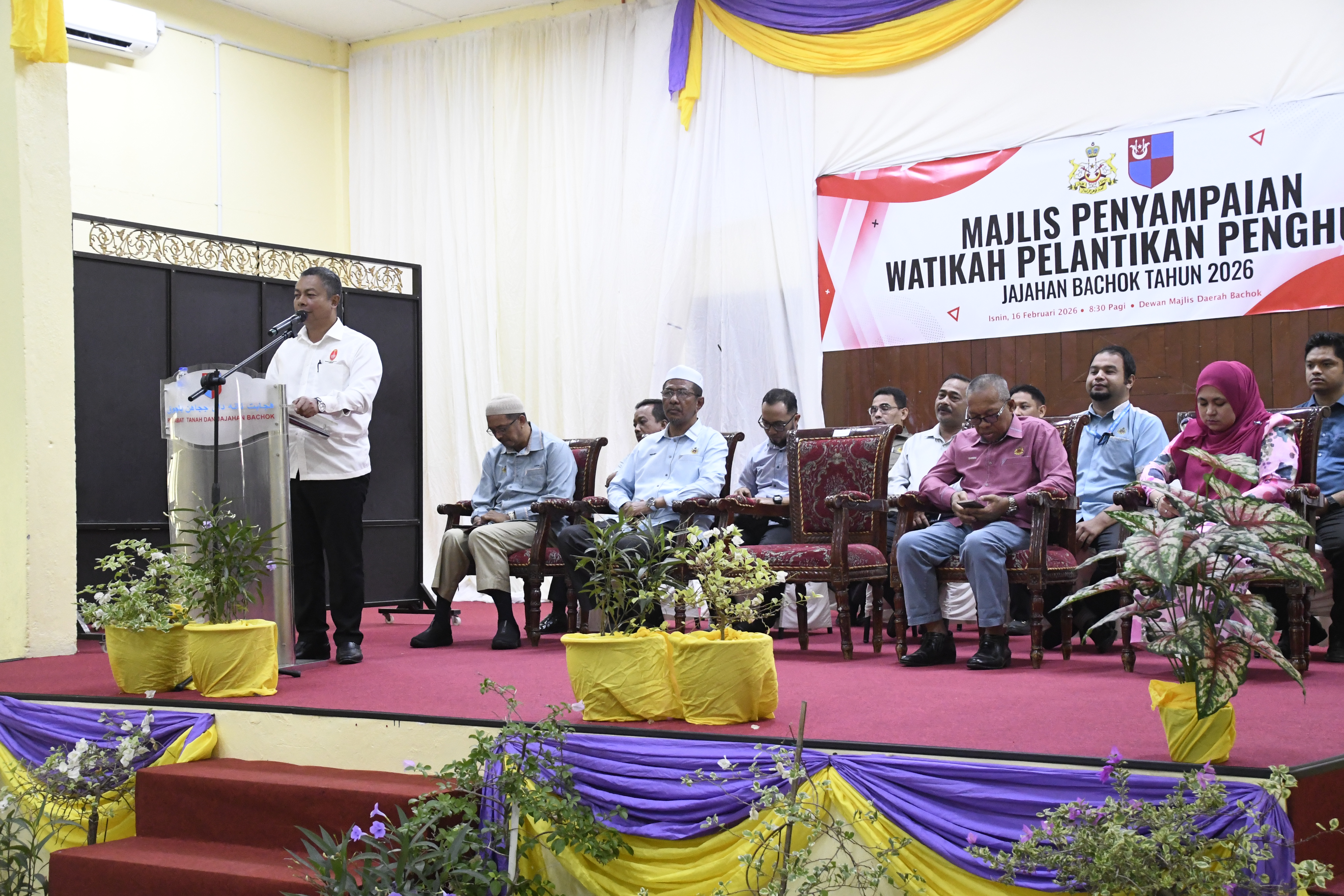MAJLIS PENYAMPAIAN WATIKAH PELANTIKAN PENGHULU