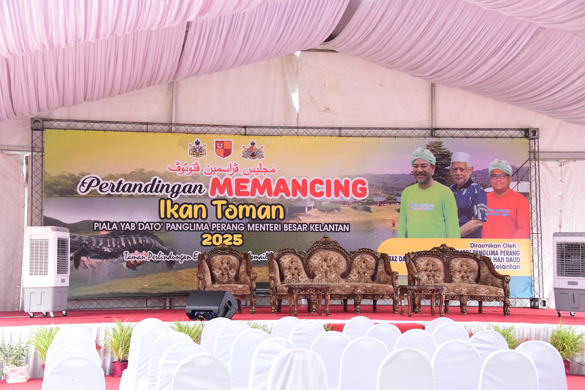 Pertandingan Memancing Ikan Toman Piala YAB Dato' Panglima Perang Menteri Besar Kelantan Tahun 2025