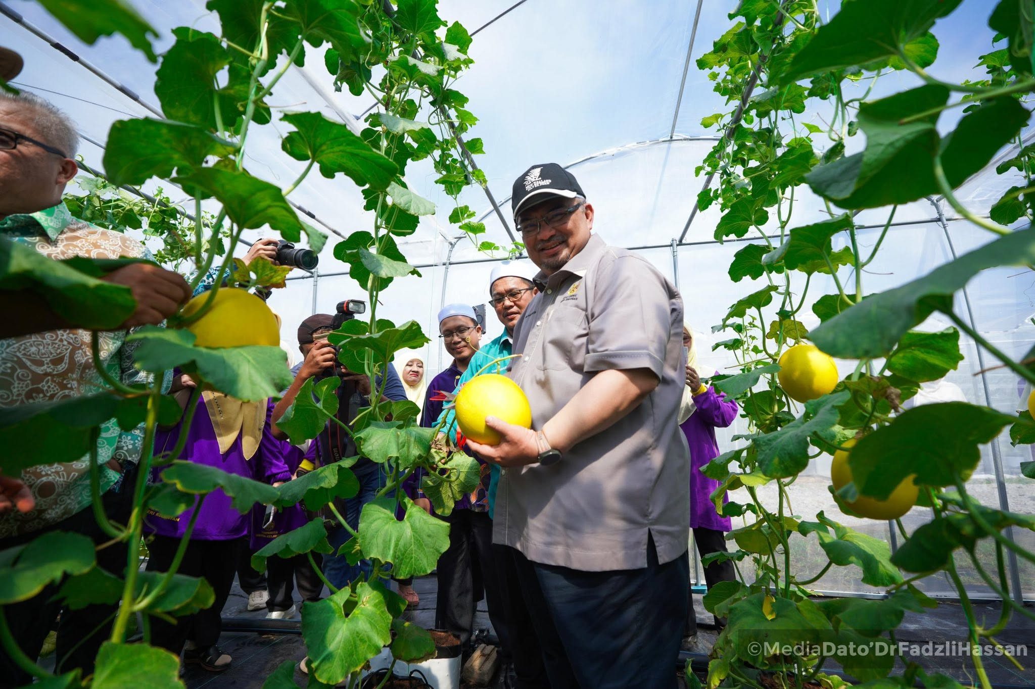 Majlis Perasmian Projek Melon Manis Machang 3M