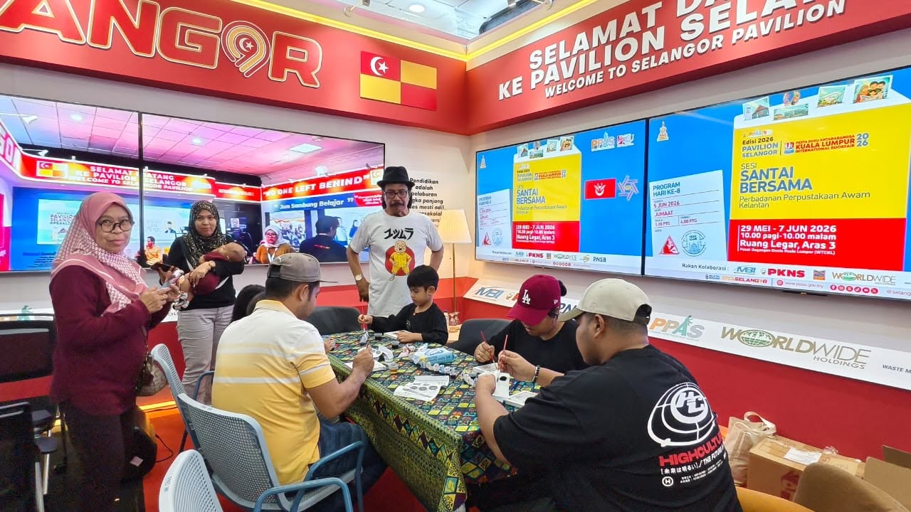 Program dan Aktiviti oleh Perpustakaan Awam di Pesta Buku Antarabangsa Kuala Lumpur