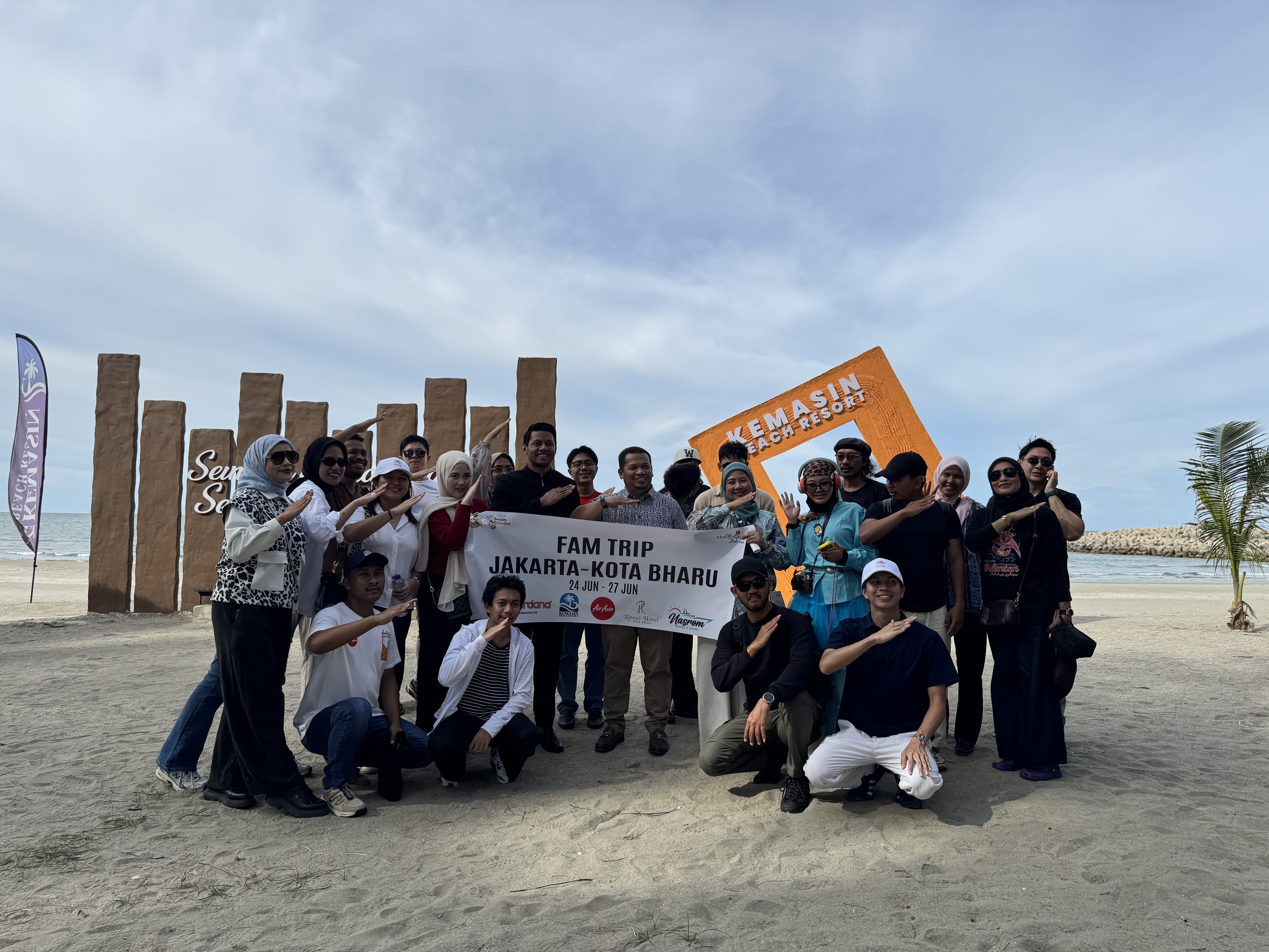 FAM TRIP JAKARTA  KELANTAN HARI 1