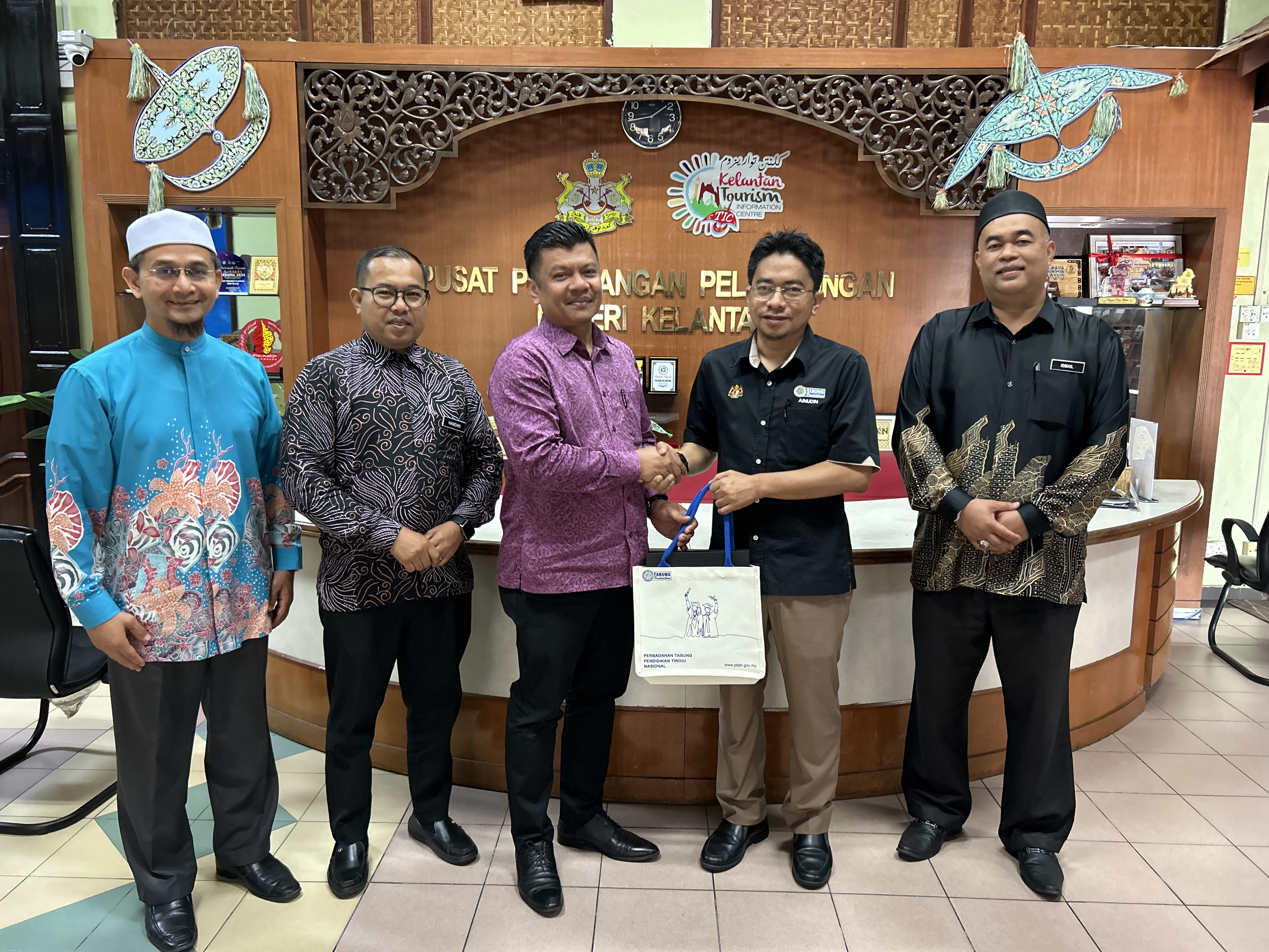 KUNJUNGAN HORMAT WAKIL PERBADANAN TABUNG PENDIDIKAN TINGGU NASIONAL PTPTN