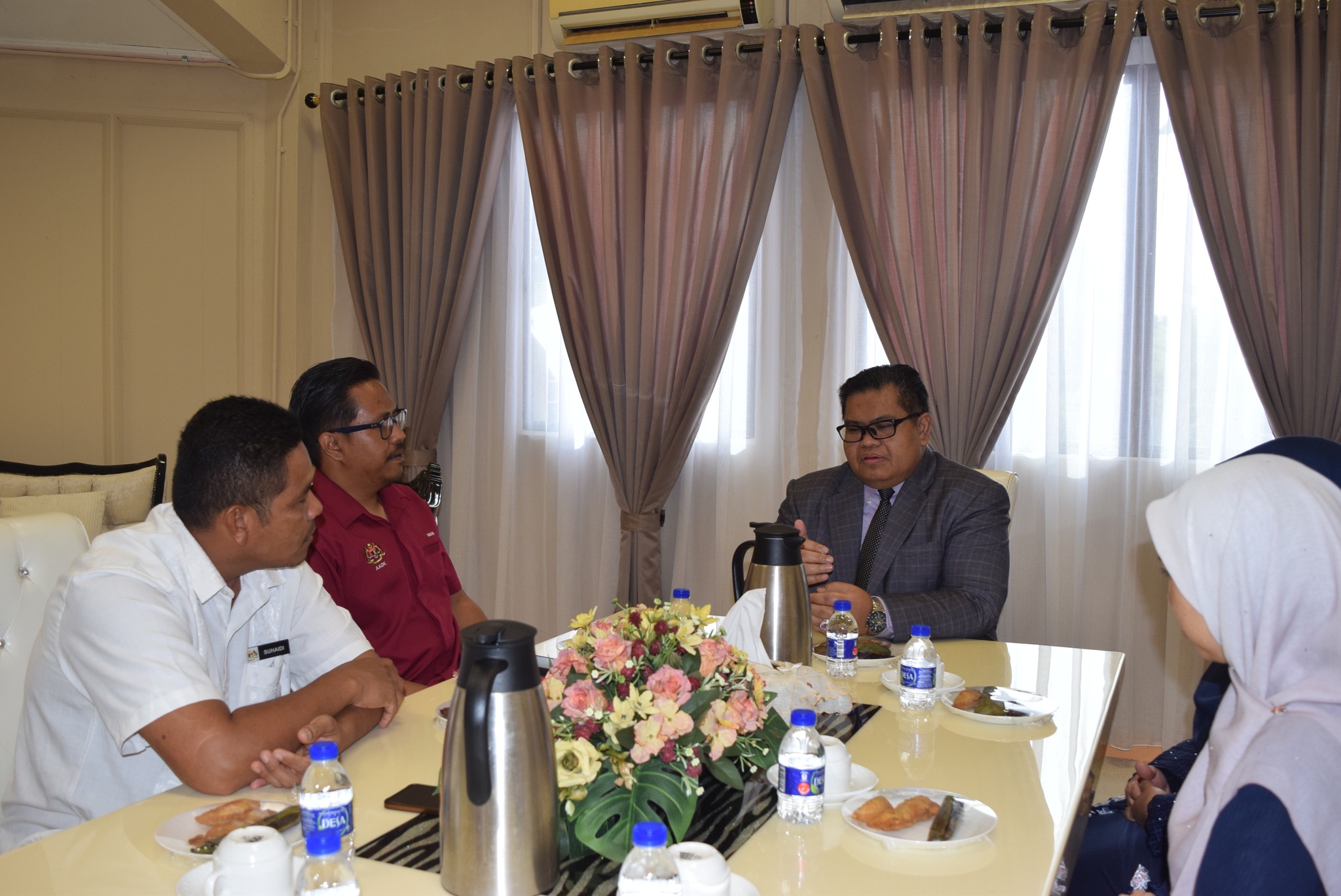 Kunjungan Hormat Agensi Anti Dadah Kebangsaan AADK Daerah Jeli Ke Pejabat Tanah Dan Jajahan Jeli