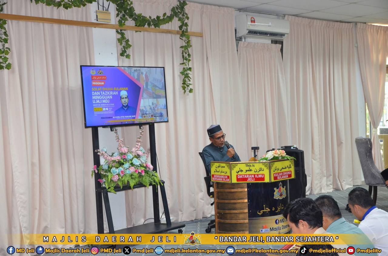 TAKZIRAH MINGGUAN(UMI) MAJLIS DAERAH JELI