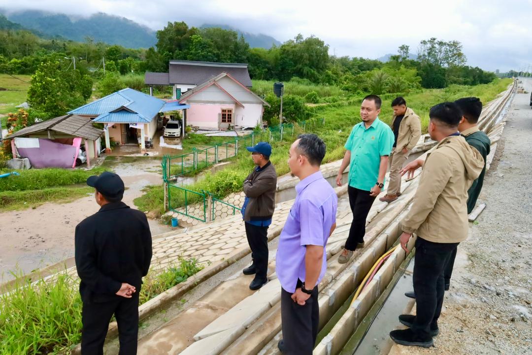 Tinjauan Kawasan Banjir Berkaitan Projek ECRL di Bukit Abal