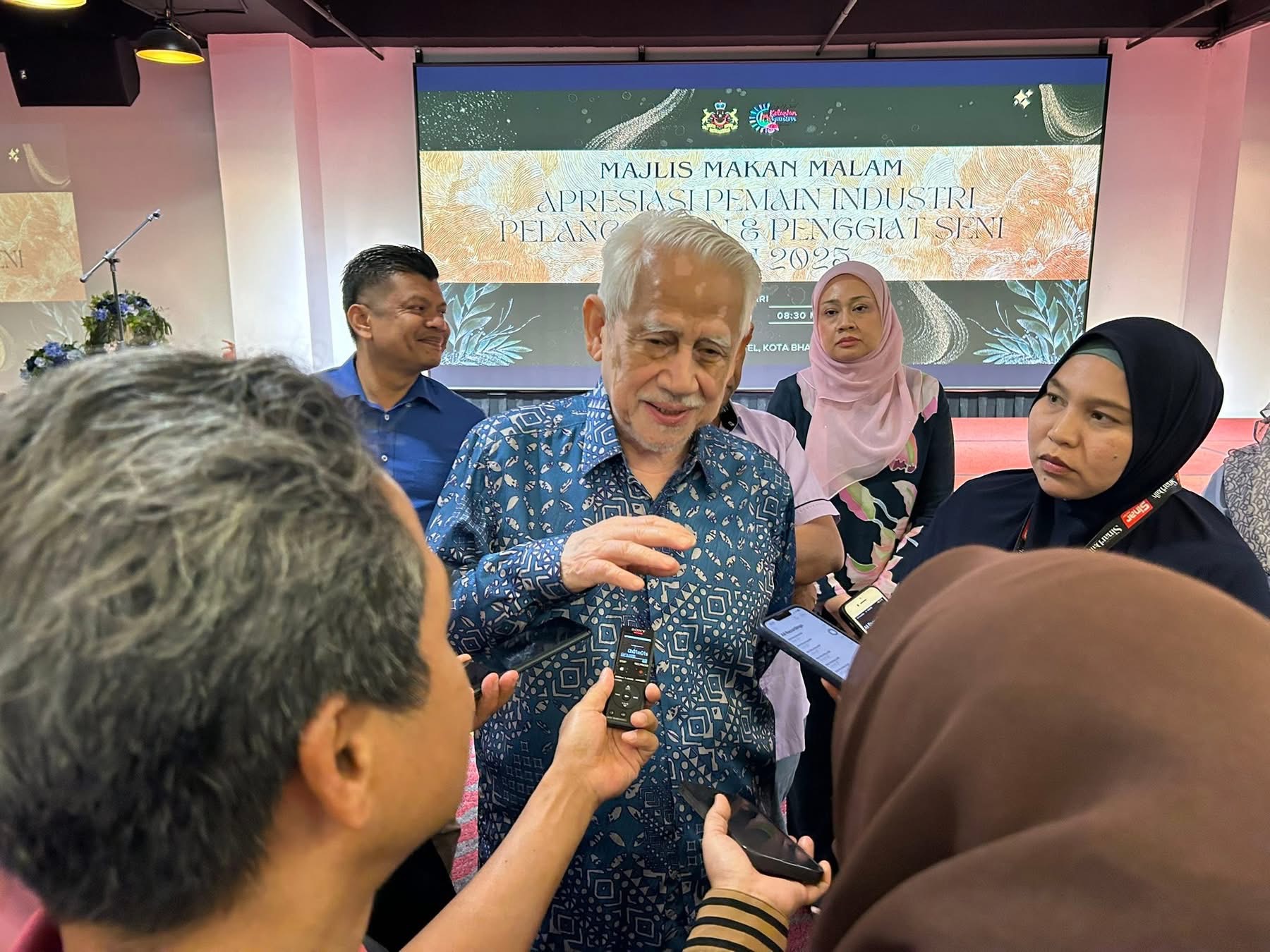 MAJLIS MAKAN MALAM APRESIASI PEMAIN INDUSTRI PELANCONGAN  PENGGIAT SENI TAHUN 2025