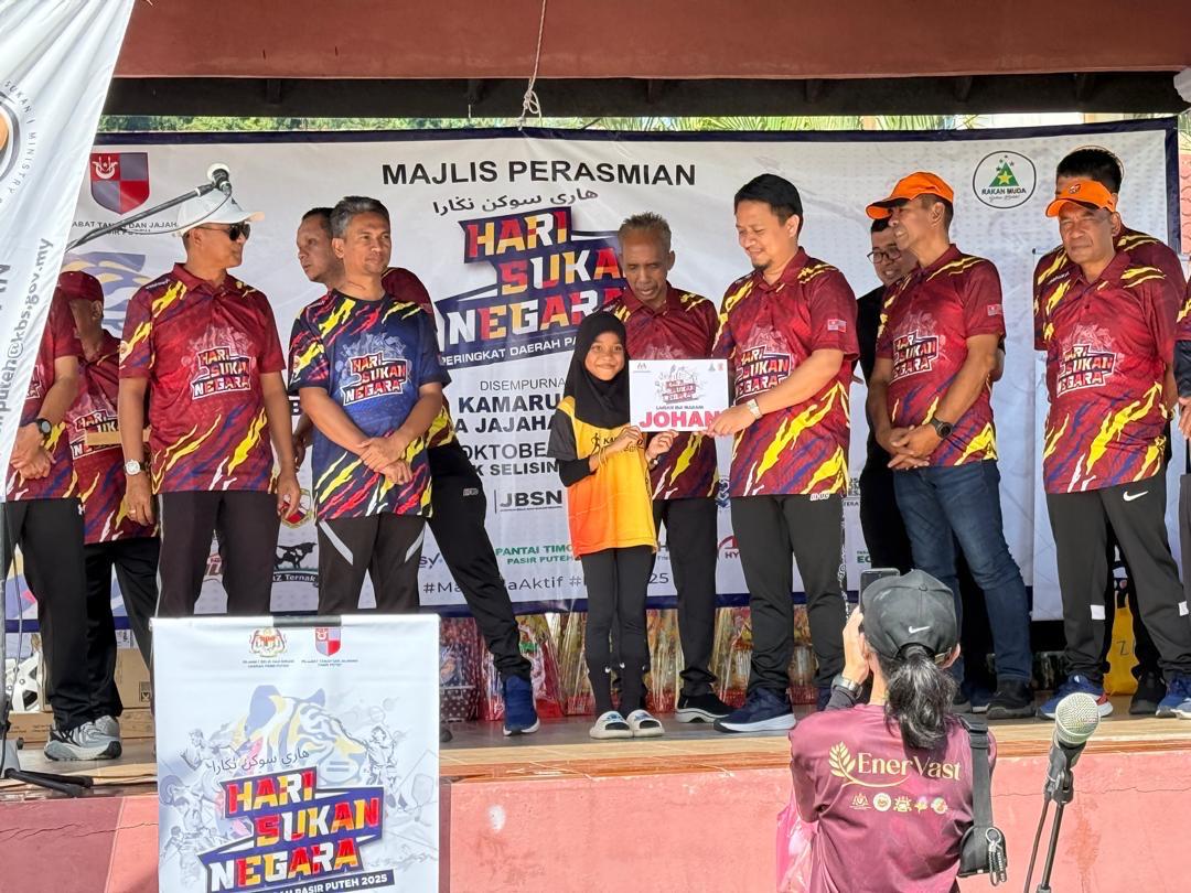 Hari Sukan Negara 2025 Meriah di Pasir Puteh