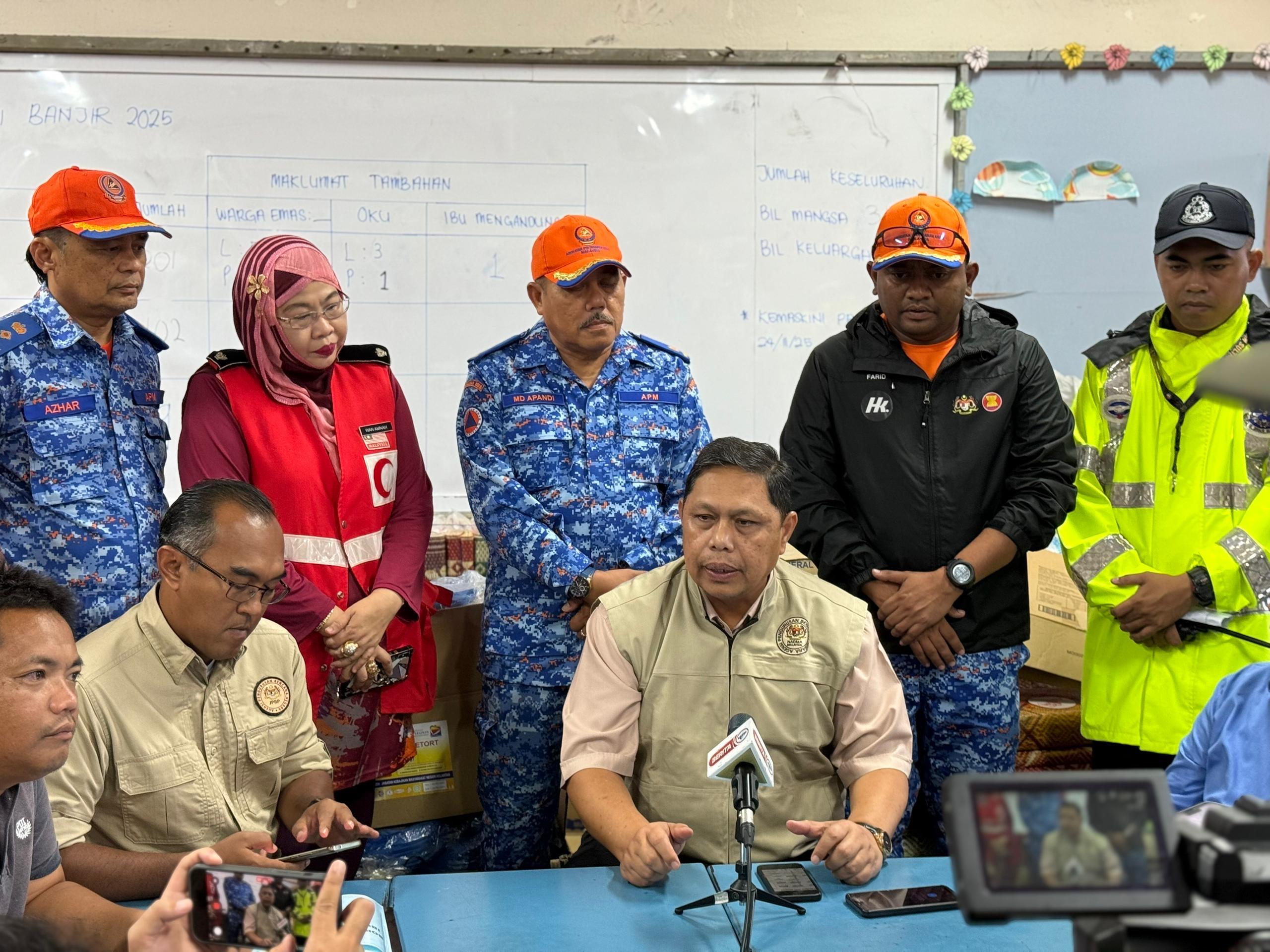 LAWATAN KERJA KETUA PENGARAH AGENSI PENGURUSAN BENCANA NEGARA (NADMA) KE NEGERI KELANTAN