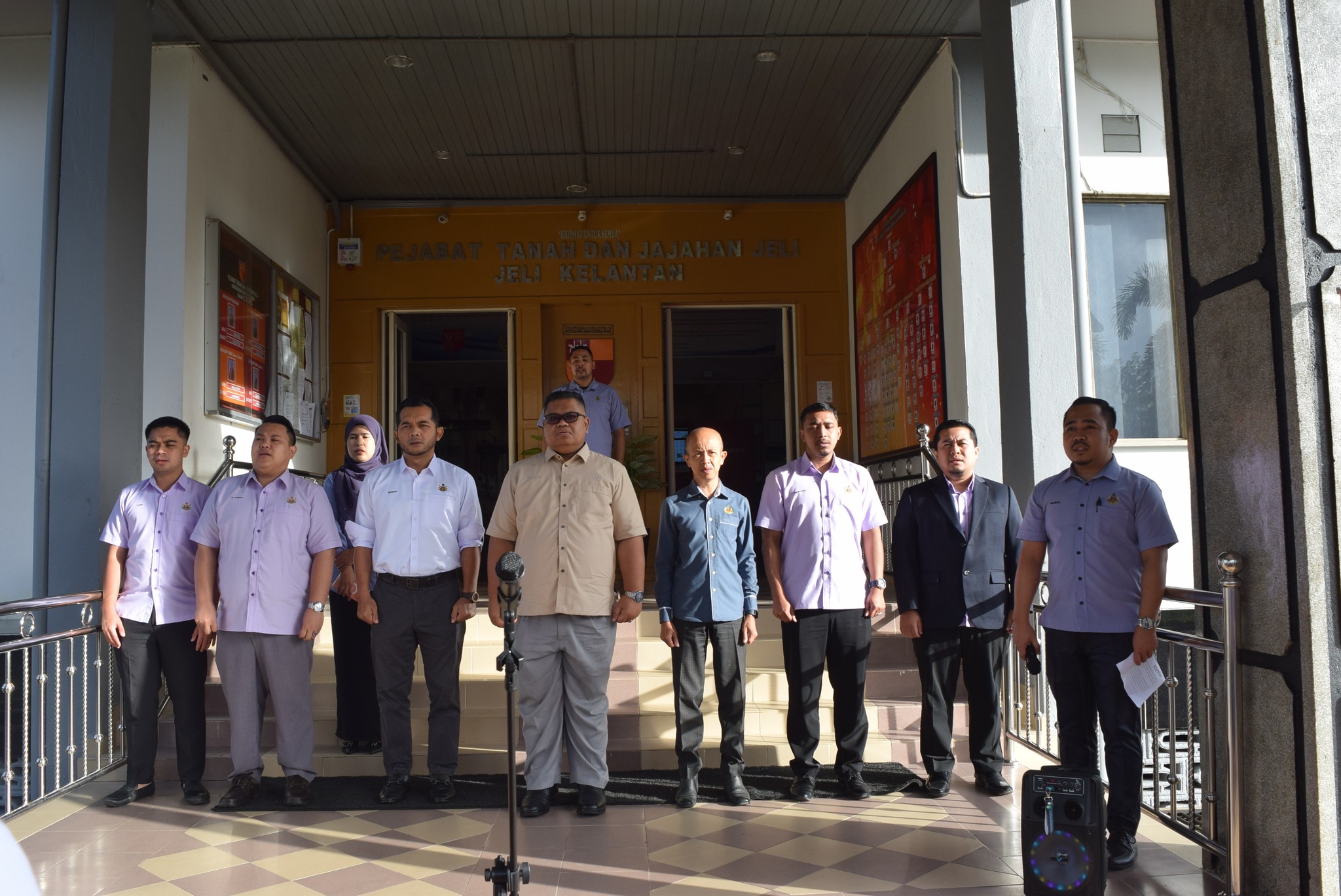 Perhimpunan Bulanan Warga Kerja Pejabat Tanah Dan Jajahan Jeli