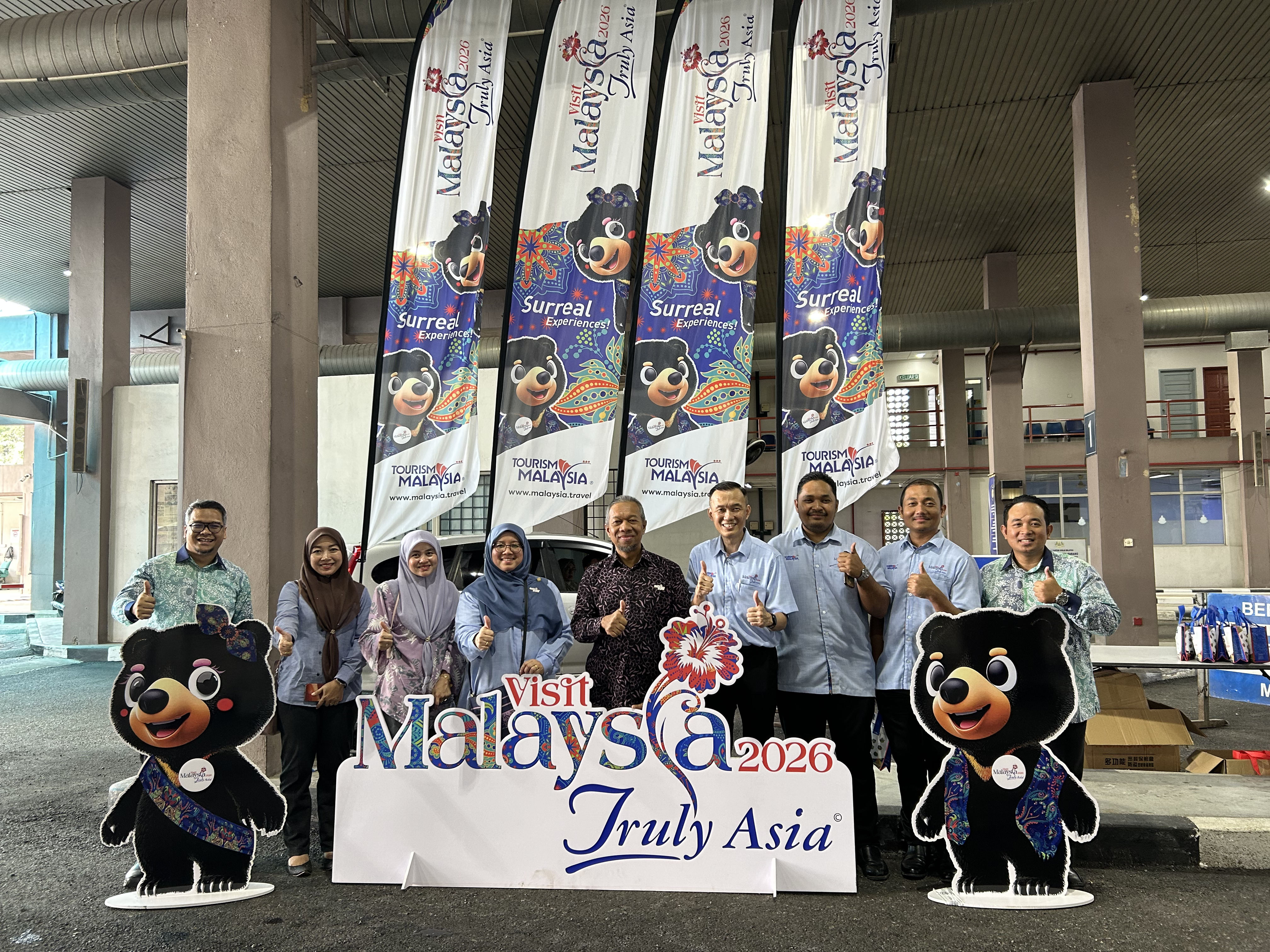 SAMBUTAN PELUNCURAN VISIT MALAYSIA 2026 VM2026 DI ICQS RANTAU PANJANG