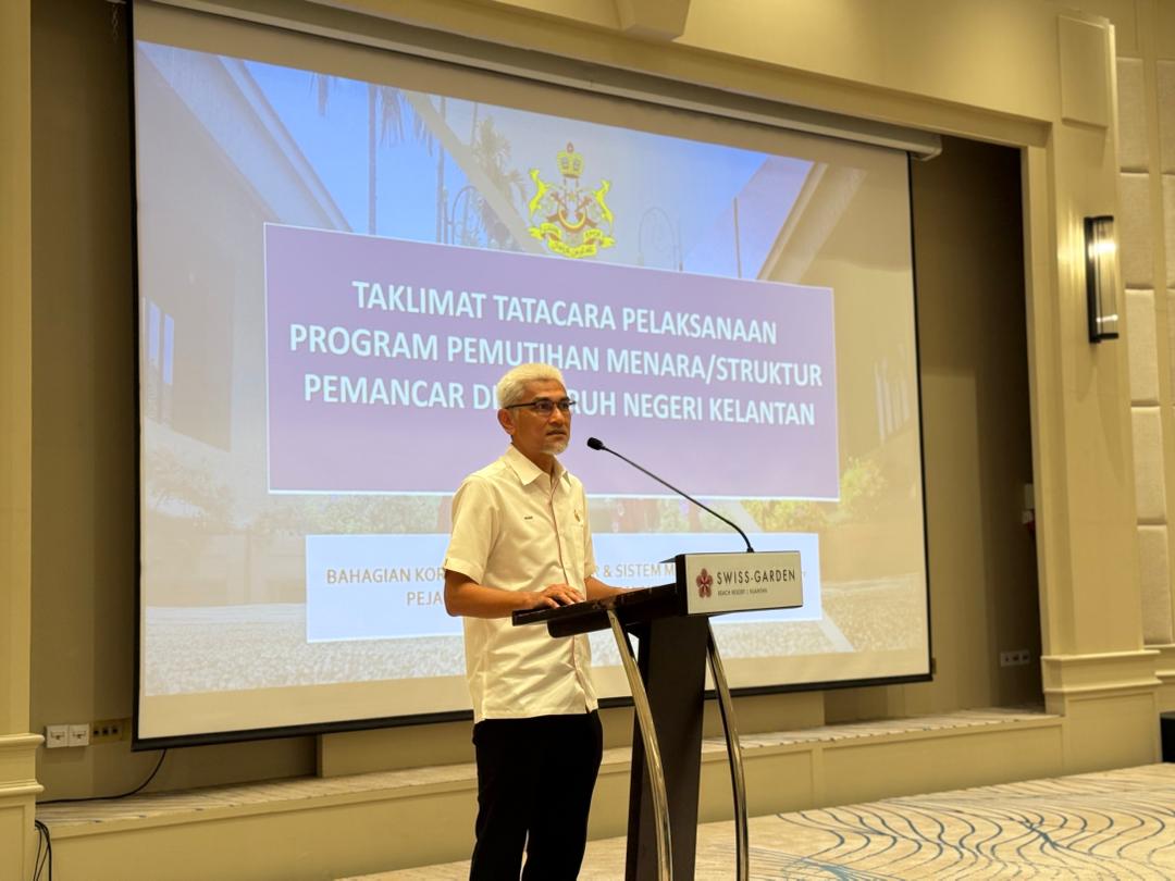 Program Pemutihan Menara/Struktur Pemancar Di Seluruh Negeri Kelantan