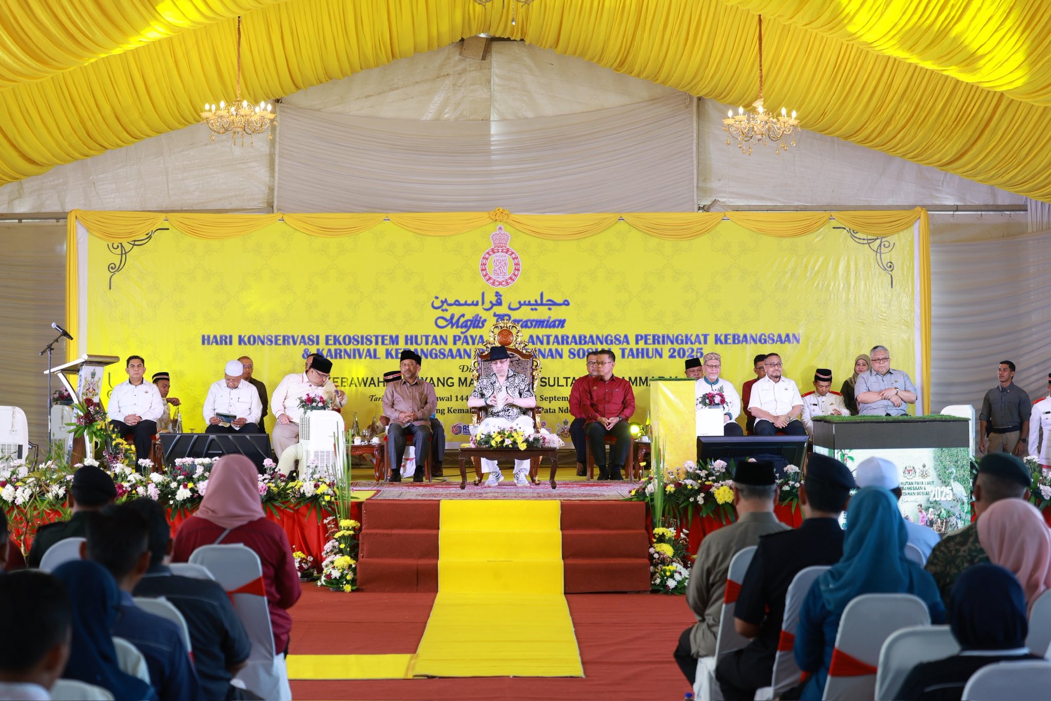 SAMBUTAN HARI KONSERVASI HUTAN PAYA LAUT DI PANTAI NDO TUMPAT