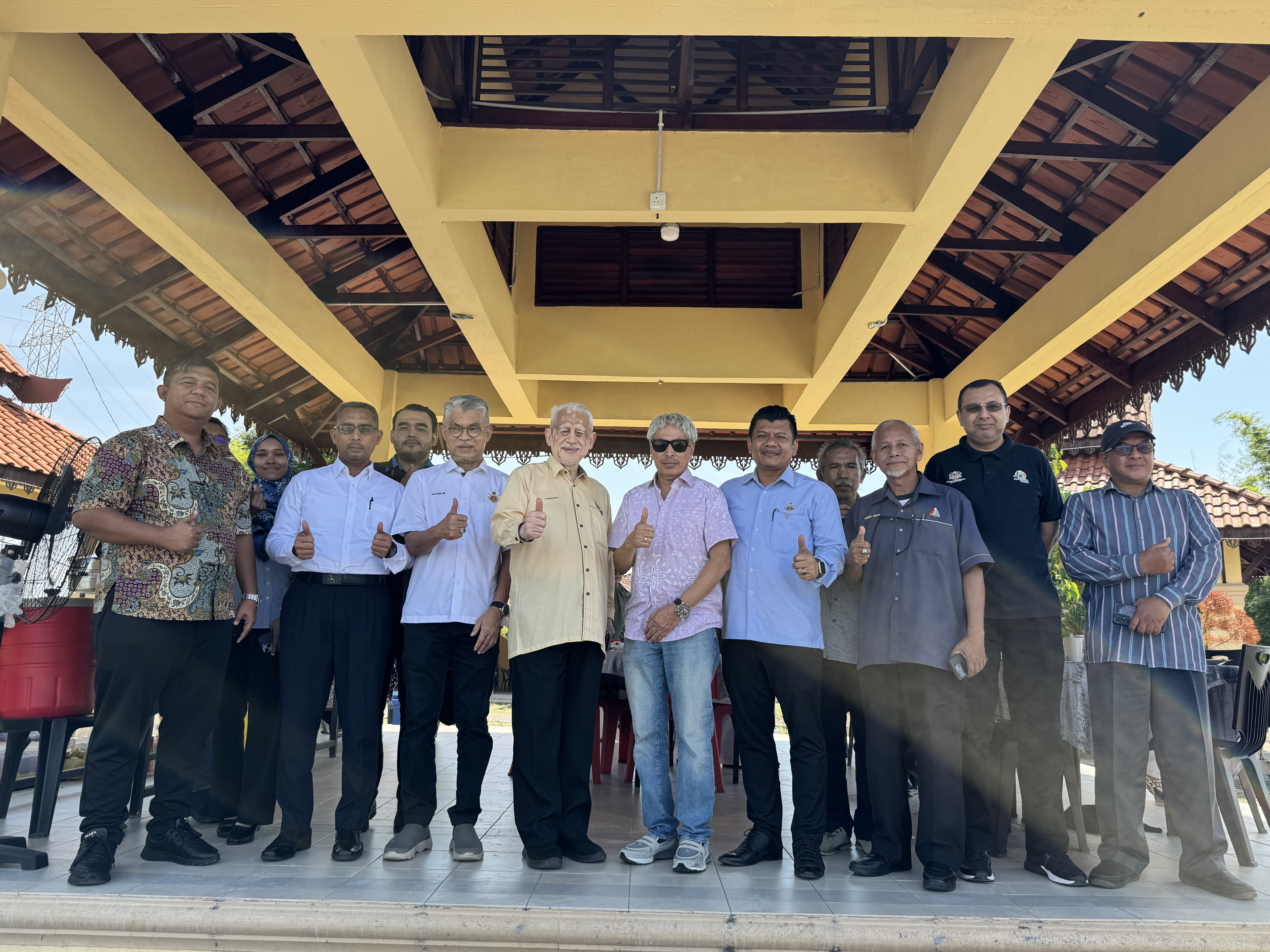 LAWATAN KERJA KE JETI PELANCONGAN TOK BALI