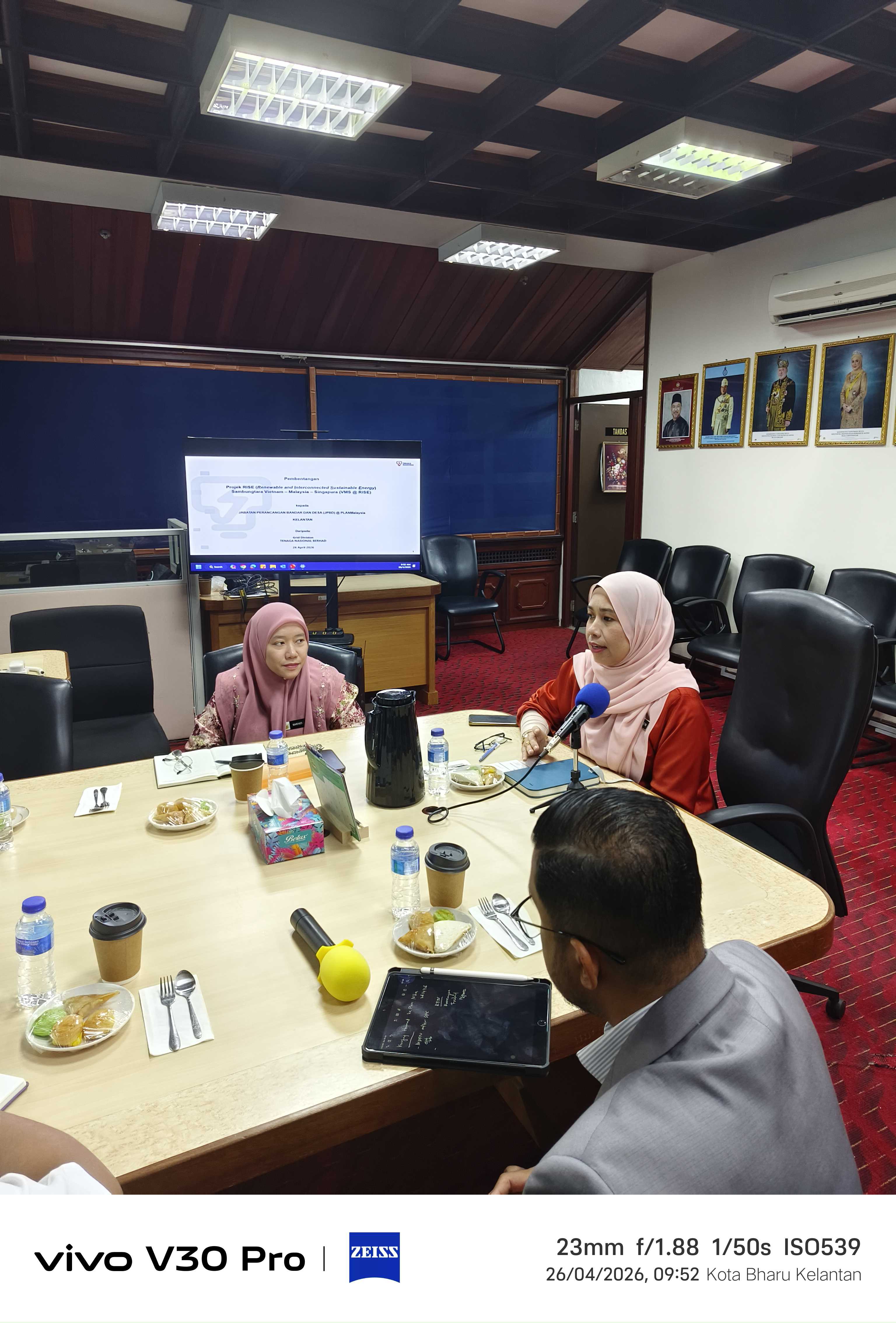26 APRIL 2026 Pembentangan Projek RISE TNB kepada TPr Pengarah PLANMalaysia Kelantan