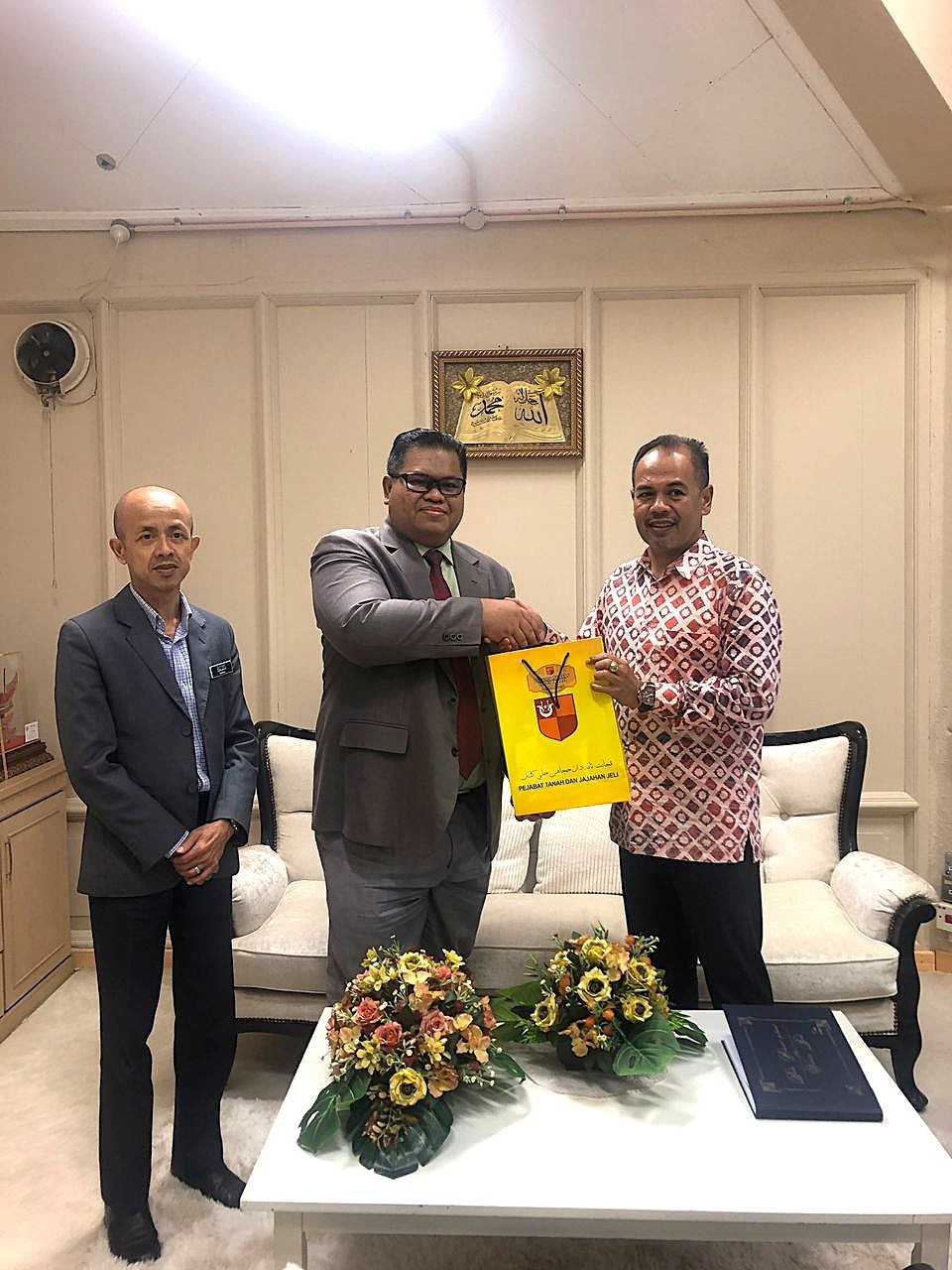 Kunjungan Hormat Majlis Keselamatan Negara MKN Negeri Kelantan Ke Pejabat Tanah Dan Jajahan Jeli